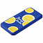 Внешний аккумулятор с подсветкой, Luce, Ultramarine, 10000 mAh, ярко-синий с логотипом в Нефтекамске заказать по выгодной цене в кибермаркете AvroraStore