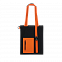 Набор Bplanner casual (чёрный с оранжевым) с логотипом в Нефтекамске заказать по выгодной цене в кибермаркете AvroraStore