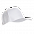 Бейсболка 10P Белый с логотипом в Нефтекамске заказать по выгодной цене в кибермаркете AvroraStore