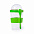 Контейнер для еды YOPLAT с ложкой, пластик с логотипом в Нефтекамске заказать по выгодной цене в кибермаркете AvroraStore