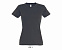 Фуфайка (футболка) IMPERIAL женская,Тёмно-серый/графит 3XL с логотипом в Нефтекамске заказать по выгодной цене в кибермаркете AvroraStore