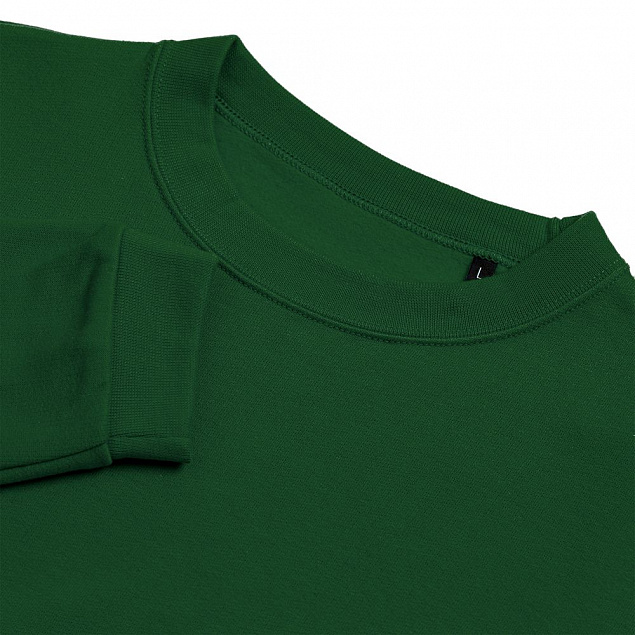 Толстовка SPIDER 260, темно-зеленая с логотипом в Нефтекамске заказать по выгодной цене в кибермаркете AvroraStore