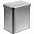 Коробка прямоугольная Jarra, серебро с логотипом в Нефтекамске заказать по выгодной цене в кибермаркете AvroraStore