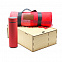 Подарочный набор Айзек, красный с логотипом в Нефтекамске заказать по выгодной цене в кибермаркете AvroraStore