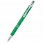 Ручка металлическая Ingrid - Зеленый FF с логотипом в Нефтекамске заказать по выгодной цене в кибермаркете AvroraStore