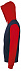 Толстовка на молнии SILVER 280 темно-синяя с красным с логотипом в Нефтекамске заказать по выгодной цене в кибермаркете AvroraStore