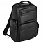 Кожаный рюкзак для ноутбука Santiago, черный с логотипом в Нефтекамске заказать по выгодной цене в кибермаркете AvroraStore