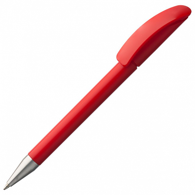 Ручка шариковая Prodir DS3 TPC, красная с логотипом в Нефтекамске заказать по выгодной цене в кибермаркете AvroraStore