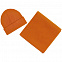 Шапка Real Talk, оранжевая с логотипом в Нефтекамске заказать по выгодной цене в кибермаркете AvroraStore