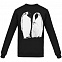 Свитшот Like a Penguin, черный с логотипом в Нефтекамске заказать по выгодной цене в кибермаркете AvroraStore