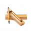 Набор ручек и карандашей из бамбука KIOTO, Дерево с логотипом в Нефтекамске заказать по выгодной цене в кибермаркете AvroraStore