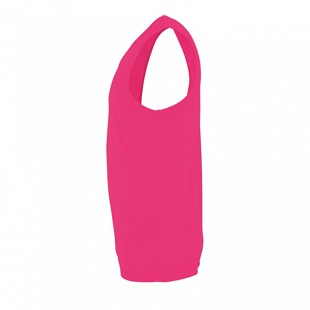 Майка мужская Sporty TT Men, розовый неон с логотипом в Нефтекамске заказать по выгодной цене в кибермаркете AvroraStore