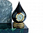 Настольные часы «Не подкачаем» с логотипом в Нефтекамске заказать по выгодной цене в кибермаркете AvroraStore