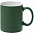 Кружка Promo матовая, темно-зеленая с логотипом в Нефтекамске заказать по выгодной цене в кибермаркете AvroraStore