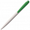 Ручка шариковая Senator Dart Polished, бело-зеленая с логотипом в Нефтекамске заказать по выгодной цене в кибермаркете AvroraStore
