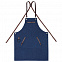 Фартук Craft, ver.2, синий джинс с логотипом в Нефтекамске заказать по выгодной цене в кибермаркете AvroraStore