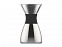 Кофеварка POUR OVER, 1000 мл, серебристый/черный с логотипом в Нефтекамске заказать по выгодной цене в кибермаркете AvroraStore