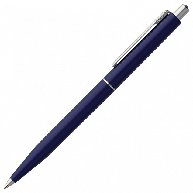 Ручка шариковая Senator Point ver.2, темно-синяя с логотипом в Нефтекамске заказать по выгодной цене в кибермаркете AvroraStore