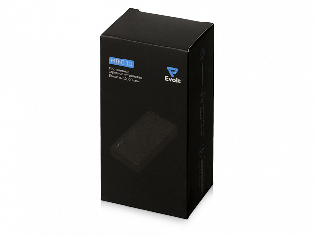 Внешний аккумулятор «Mini-10», 10000 mAh с логотипом в Нефтекамске заказать по выгодной цене в кибермаркете AvroraStore