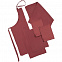 Набор полотенец Fine Line, красный с логотипом в Нефтекамске заказать по выгодной цене в кибермаркете AvroraStore