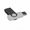 USB flash-карта "Dot" (8Гб), белый, 5,8х2х1,1см,пластик металл с логотипом в Нефтекамске заказать по выгодной цене в кибермаркете AvroraStore