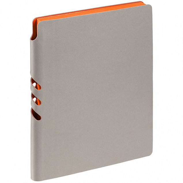 Набор Flexpen Energy, серебристо-оранжевый с логотипом в Нефтекамске заказать по выгодной цене в кибермаркете AvroraStore
