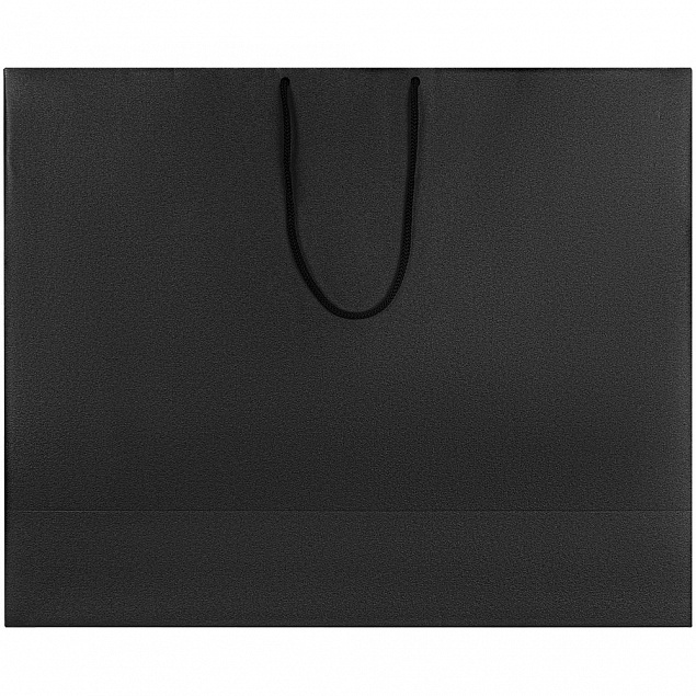 Пакет бумажный «Блеск», большой, черный с логотипом в Нефтекамске заказать по выгодной цене в кибермаркете AvroraStore
