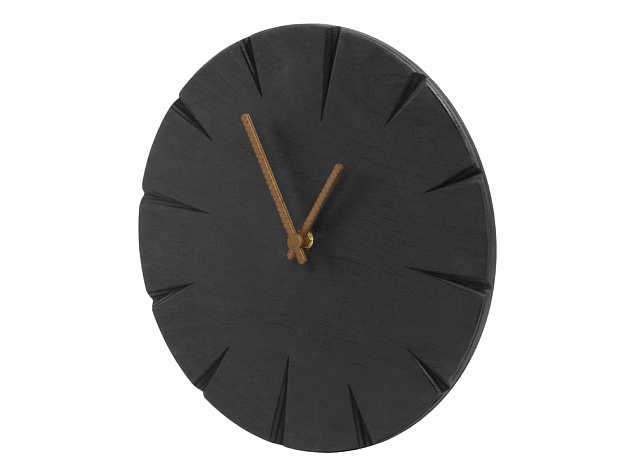 Часы деревянные «Валери» с логотипом в Нефтекамске заказать по выгодной цене в кибермаркете AvroraStore