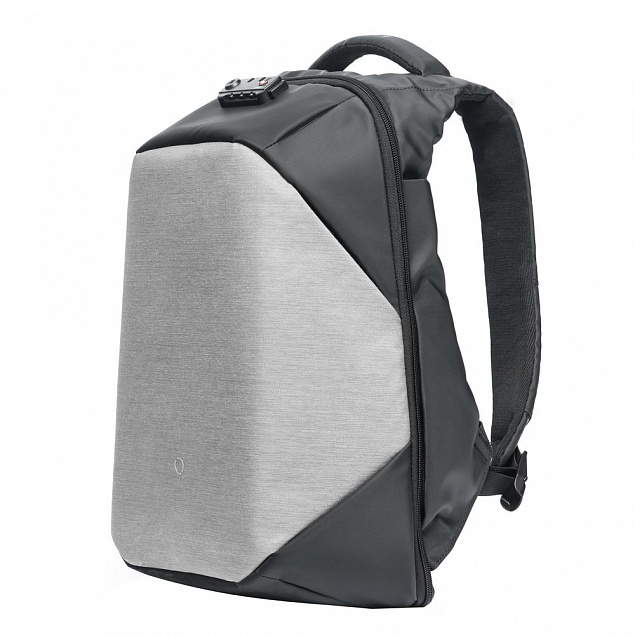 Рюкзак ClickPack, серый с логотипом в Нефтекамске заказать по выгодной цене в кибермаркете AvroraStore