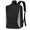 Рюкзак TriXster, чёрный с логотипом в Нефтекамске заказать по выгодной цене в кибермаркете AvroraStore