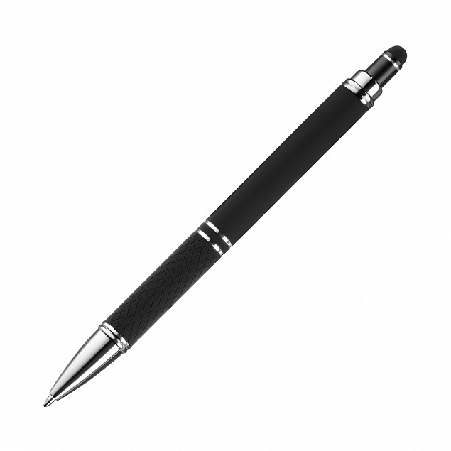Шариковая ручка Alt, черный с логотипом в Нефтекамске заказать по выгодной цене в кибермаркете AvroraStore