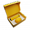 Набор Hot Box C (софт-тач) W, желтый с логотипом в Нефтекамске заказать по выгодной цене в кибермаркете AvroraStore