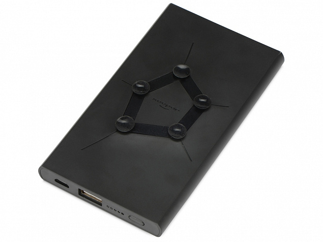 Портативное беспроводное зарядное устройство «Geo Wireless», 5000 mAh с логотипом в Нефтекамске заказать по выгодной цене в кибермаркете AvroraStore