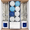 Набор Merry Moments для шампанского, синий с логотипом в Нефтекамске заказать по выгодной цене в кибермаркете AvroraStore