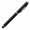 Шариковая ручка с лазерной указкой Supreme, черная с логотипом в Нефтекамске заказать по выгодной цене в кибермаркете AvroraStore