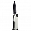Нож складной с фонариком и огнивом Ster, серый с логотипом в Нефтекамске заказать по выгодной цене в кибермаркете AvroraStore