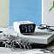 Настольные часы 5в1 с беспроводной зарядкой 10W Tempo с логотипом в Нефтекамске заказать по выгодной цене в кибермаркете AvroraStore