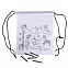 Рюкзак для раскрашивания WIZZY с восковыми мелками (5шт) с логотипом в Нефтекамске заказать по выгодной цене в кибермаркете AvroraStore