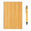 Набор из блокнота и ручки Bamboo, А5 с логотипом в Нефтекамске заказать по выгодной цене в кибермаркете AvroraStore