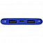 Внешний аккумулятор Uniscend Half Day Compact 5000 мAч, синий с логотипом в Нефтекамске заказать по выгодной цене в кибермаркете AvroraStore