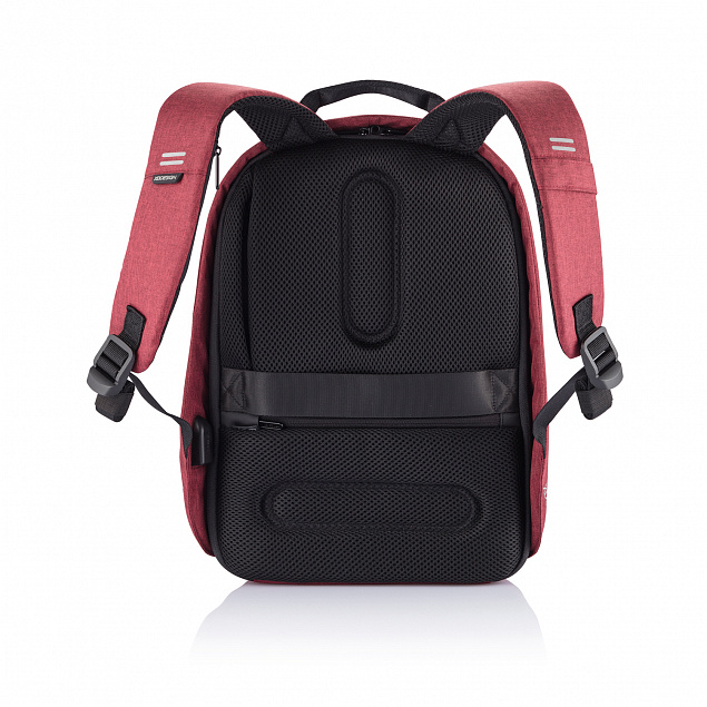 Антикражный рюкзак Bobby Hero Small, красный с логотипом в Нефтекамске заказать по выгодной цене в кибермаркете AvroraStore