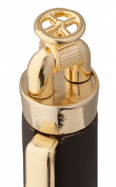 Ручка шариковая Faucet Golden Top с логотипом в Нефтекамске заказать по выгодной цене в кибермаркете AvroraStore