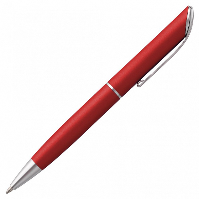 Ручка шариковая Glide, красная с логотипом в Нефтекамске заказать по выгодной цене в кибермаркете AvroraStore
