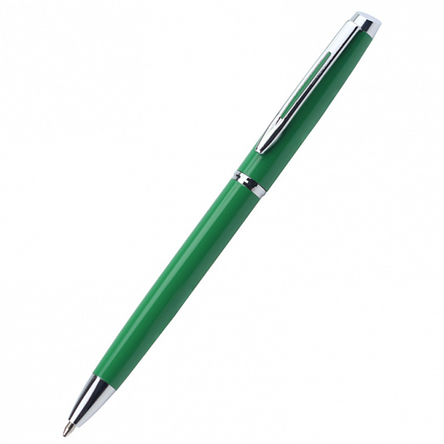 Ручка металлическая Patriot, зелёная с логотипом в Нефтекамске заказать по выгодной цене в кибермаркете AvroraStore