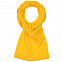 Шарф Yong, желтый с логотипом в Нефтекамске заказать по выгодной цене в кибермаркете AvroraStore