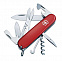 Офицерский нож CLIMBER 91, красный с логотипом в Нефтекамске заказать по выгодной цене в кибермаркете AvroraStore