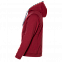 Толстовка мужская 18 Бордовый меланж с логотипом в Нефтекамске заказать по выгодной цене в кибермаркете AvroraStore
