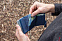 Кошелек с держателем для карт C-Secure RFID, голубой с логотипом в Нефтекамске заказать по выгодной цене в кибермаркете AvroraStore