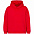 Худи оверсайз унисекс Outshine, красное с логотипом в Нефтекамске заказать по выгодной цене в кибермаркете AvroraStore
