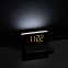 Часы настольные с беспроводным зарядным устройством Pitstop, черные с логотипом в Нефтекамске заказать по выгодной цене в кибермаркете AvroraStore